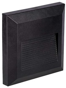 LED kültéri lépcsővilágítás 2W 230V IP65 4000K fekete