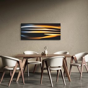 Fekete kép (120x50 cm)