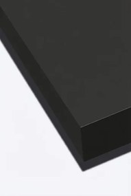 Konyhai munkalap Naturel 186x63,5 cm black 186PDK19028