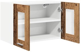 Függő szekrény Riga 2 pcs Öreg fa 60 x 31 x 40 cm Faanyag