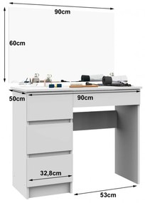T-6/SL fésülködőasztal (900x600, bal)