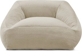 Bézs műszőrme babzsákfotel Lilibet – Bobochic Paris