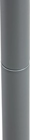 Věšák, kov, šedá, 80001-44 GREY
