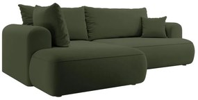 Sarokkanapé Olivo II (B) (zöld + fekete). 1099255