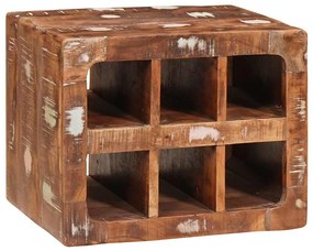 Borágas Barna 44 x 30 x 35 cm Tömör újrahasznosított fa