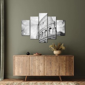 Kép - Vintage képeslap a városról N⁰1 (150x105 cm)