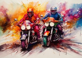 Poszter 84x59,5cm Adrenalin és művészet