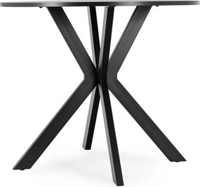 Stół LAUREN 90 cm Czarny