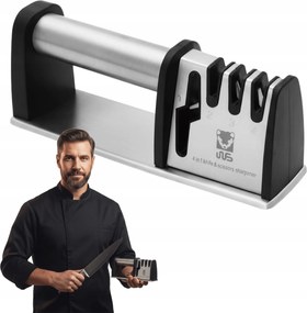 Konyhai kés- és ollóélező 4in1 Kézi Professzionális Kompakt