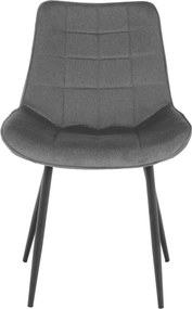Szék, szürke/fekete, SARIN