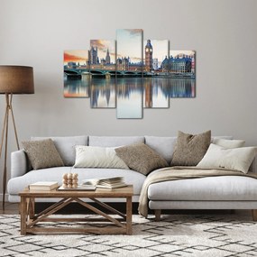 Kép - a Parlament londoni házai (150x105 cm)