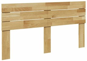 fejtámla 150 cm tömör fa tölgyfa