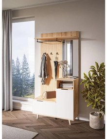 Előszoba bútor Nadrano (evoke tölgy + fehér) . 1097141