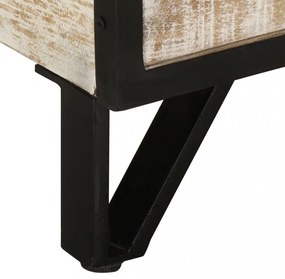 tömör akácfa TV-szekrény 110 x 30 x 41 cm