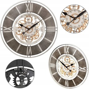 Falióra 70CM Csendes Jól Olvasható Számlap Fém Mutatós Irodai Nappali