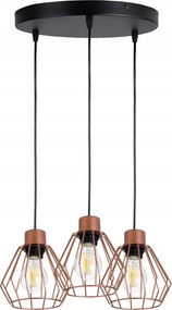 Függő lámpa túlnyúló mennyezeti csillár loft gyémánt 3