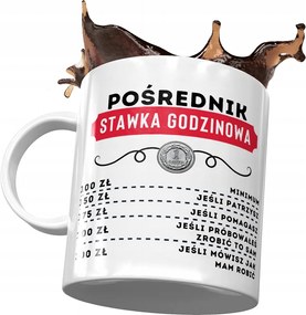 Közvetítőnek Születésnapi Ajándék Bögre Nyomtatott Fotóval