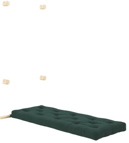 Sötétzöld kordbársony fotel Hooked – Karup Design