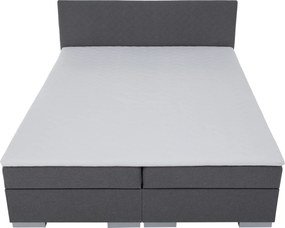 Boxspring ágy, szürke, 180x200, ADARA