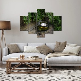 Kép - karácsonyi gyertya (150x105 cm)
