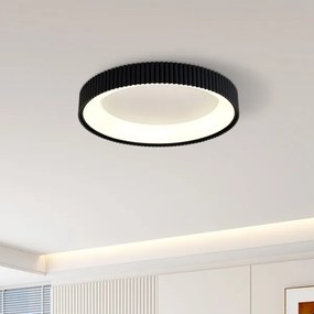Brilagi - FALCON MODERN LED dimmelhető mennyezeti lámpatest LED/30W/230V 40 cm fekete +távirányító