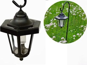 GARTHEN Kerti napelemes LED lámpás 14 x 14 x 67,5 cm