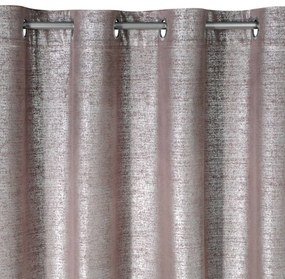 Luxus rózsaszín függöny ezüst csillogással 140 x 250 cm