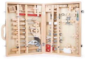 Small Foot - Tok fából készült szerszámokkal Deluxe