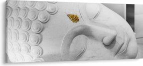 Kép - Fehér Buddha (120x50 cm)