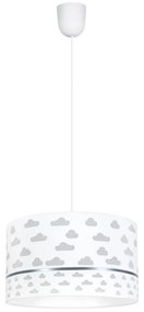 Gyerek csillár PIKKI 1xE27/60W/230V szürke