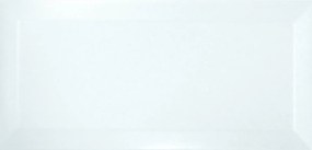 Burkolat Ribesalbes Chic Colors blanco bisel 10x20 cm fényes CHICC1346