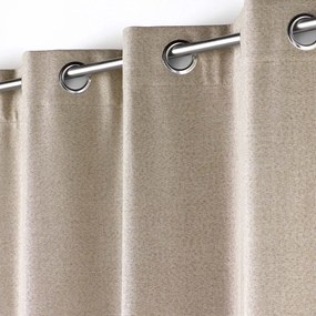 Bézs sötétítő függöny 140x260 cm Crepuscule – douceur d'intérieur