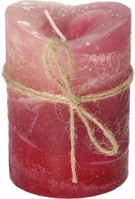 Dekoria Gyertya Dorotea 10cm raspberry rózsaszín