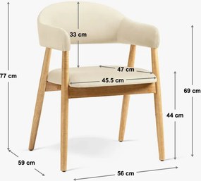 Adra design szék