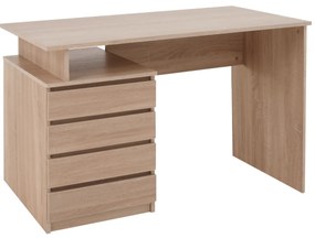 HANY NEW íróasztal, sonoma tölgy