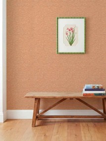 Esselle Home A La Mode Artisan Weave narancs egyszínű szövet hatású vlies tapéta – 100006EH