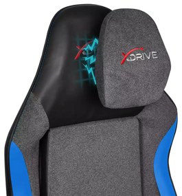 ATAK Innovation gamer szék, mágnesesen állítható nyakpárna, ergonomikus deréktámasz, puha ülés, 3D kartámasz