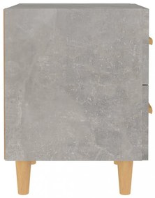 betonszürke éjjeliszekrény 40 x 35 x 47,5 cm