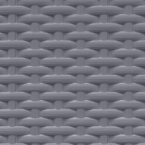 2 db sötétszürke polipropilén növénytartó 30 x 30 x 37 cm