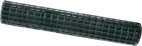 vidaXL Európai Kerítés Zöld 1,6 x 10 m PVC-bevonatú vas