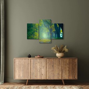Fákkal szegélyezett út képe (90x60 cm)