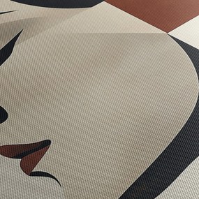 Kép - Nő profilból (120x50 cm)