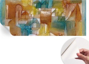 Divatos öntapadós tapéta Fali furnér Geometrikus szerkezetek 250x104