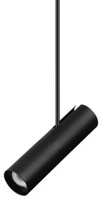 Függeszték 1xGU10/35W/230V fekete rúdon