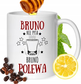 Bögre Bruno Férj Barátjának Nyomtatott Ajándék Fehér 330ml