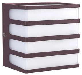 LED Kültéri fali lámpa LED/8W/230V IP65 3000K barna