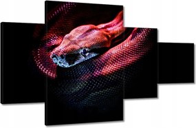 Vászonkép 130x80 Vörös kígyó