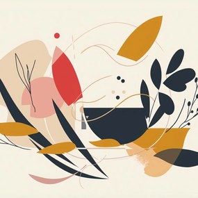 Poszter 50x50cm Flóra