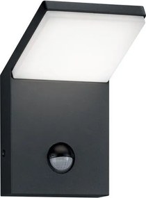 TRIO 221169142 PEARL Fali Lámpa Mozgásérzékelővel Antracit LED IP44