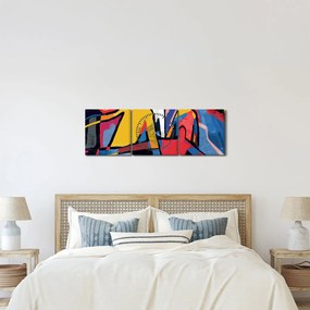 Kép - A férfiak absztrakciója (órával) (90x30 cm)